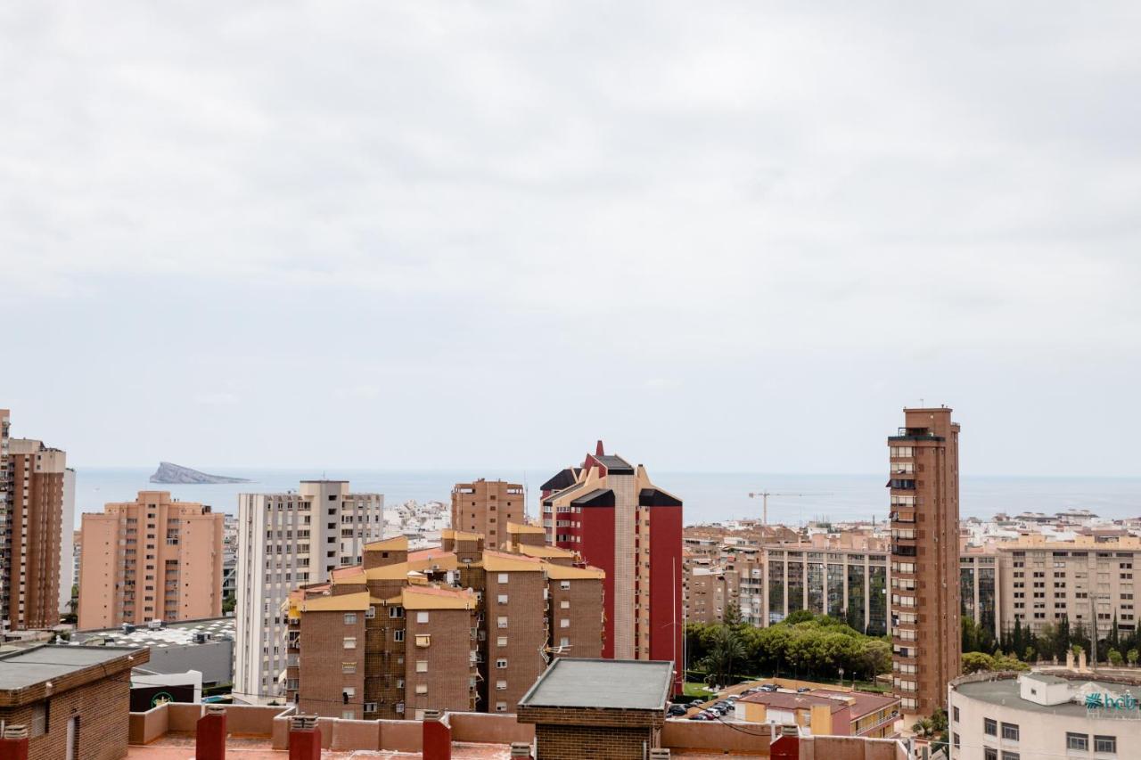 Modern Studio With See And City View Μπένιντορμ Εξωτερικό φωτογραφία