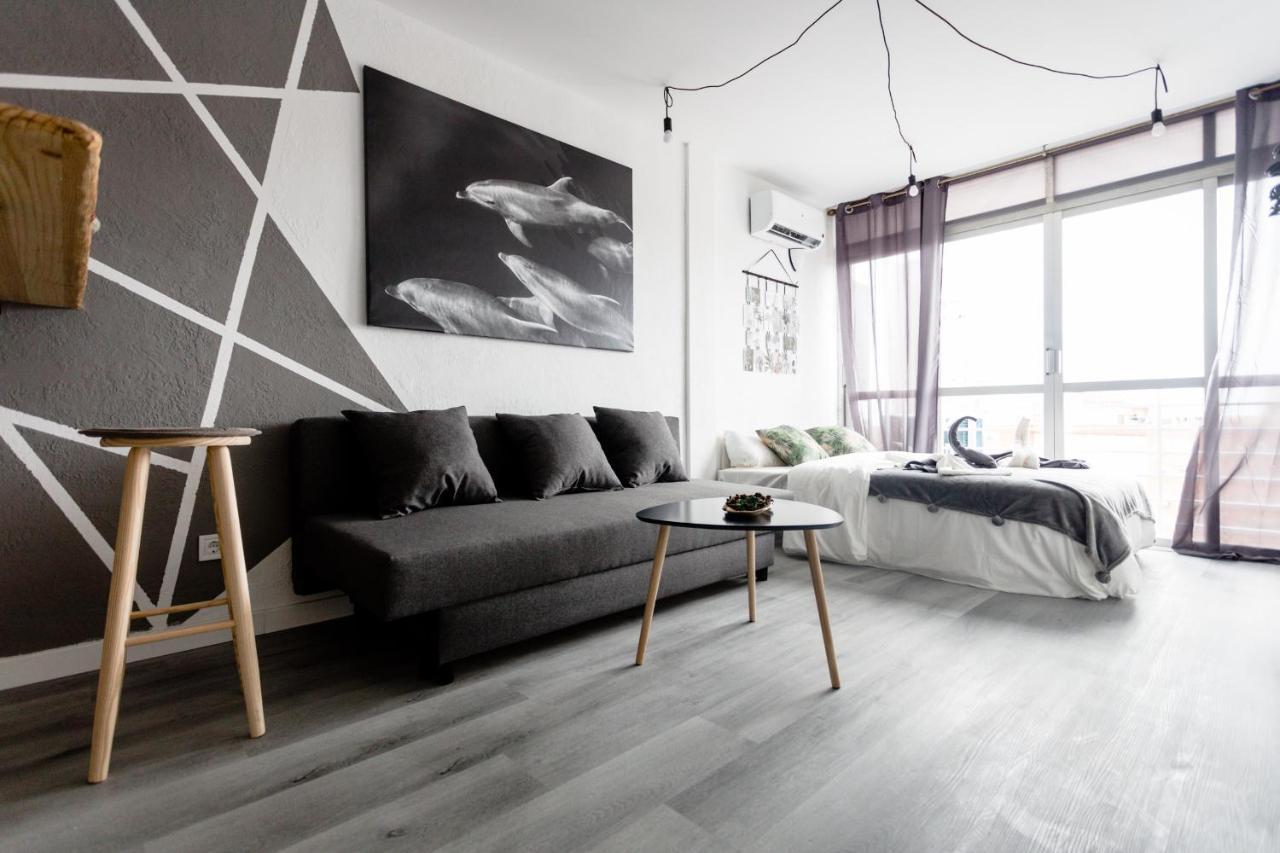 Modern Studio With See And City View Μπένιντορμ Εξωτερικό φωτογραφία