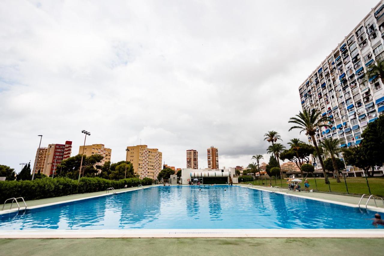 Modern Studio With See And City View Μπένιντορμ Εξωτερικό φωτογραφία
