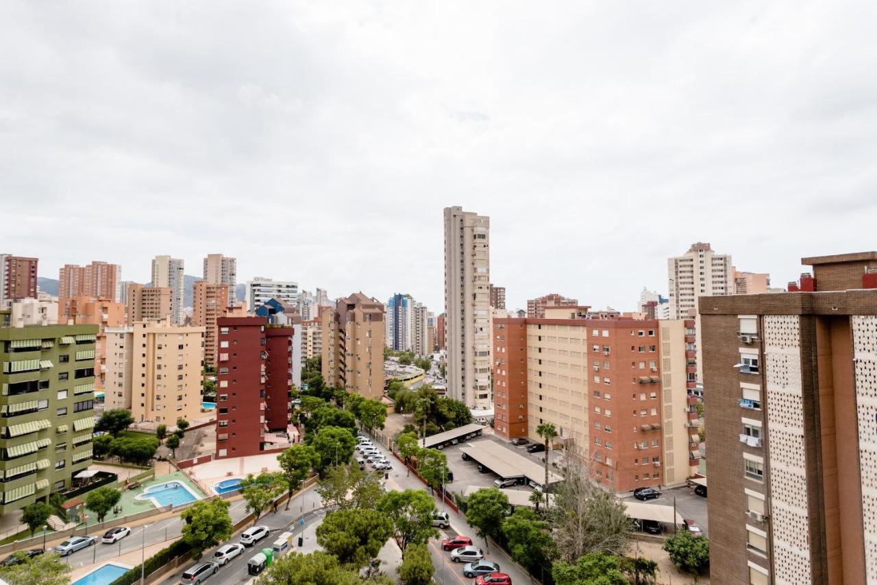 Modern Studio With See And City View Μπένιντορμ Εξωτερικό φωτογραφία