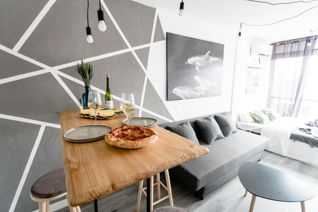 Modern Studio With See And City View Μπένιντορμ Εξωτερικό φωτογραφία